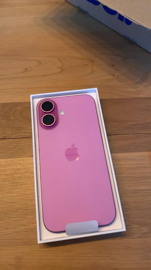 Iphone 16, roze, Telecommunicatie, Mobiele telefoons | Apple iPhone, Ophalen, Zo goed als nieuw