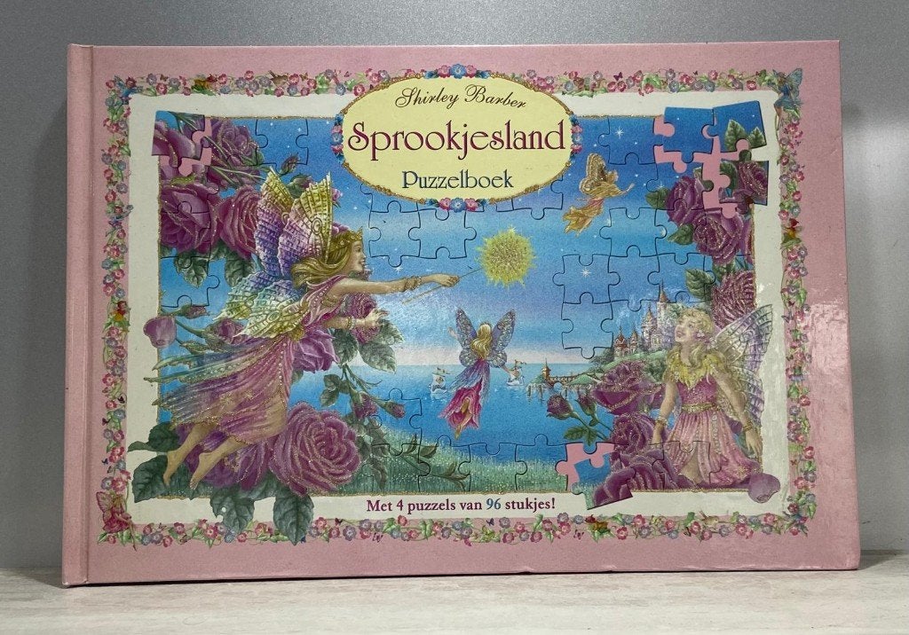 Sprookjesland Puzzelboek 100% compleet, Ophalen, Meer dan 50 stukjes, Zo goed als nieuw