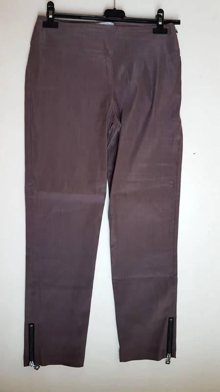 SARAH PACINI - Joli pantalon brun irisé - T.1, Vêtements | Femmes, Sarah pacini, Taille 38/40 (M), Enlèvement ou Envoi, Brun