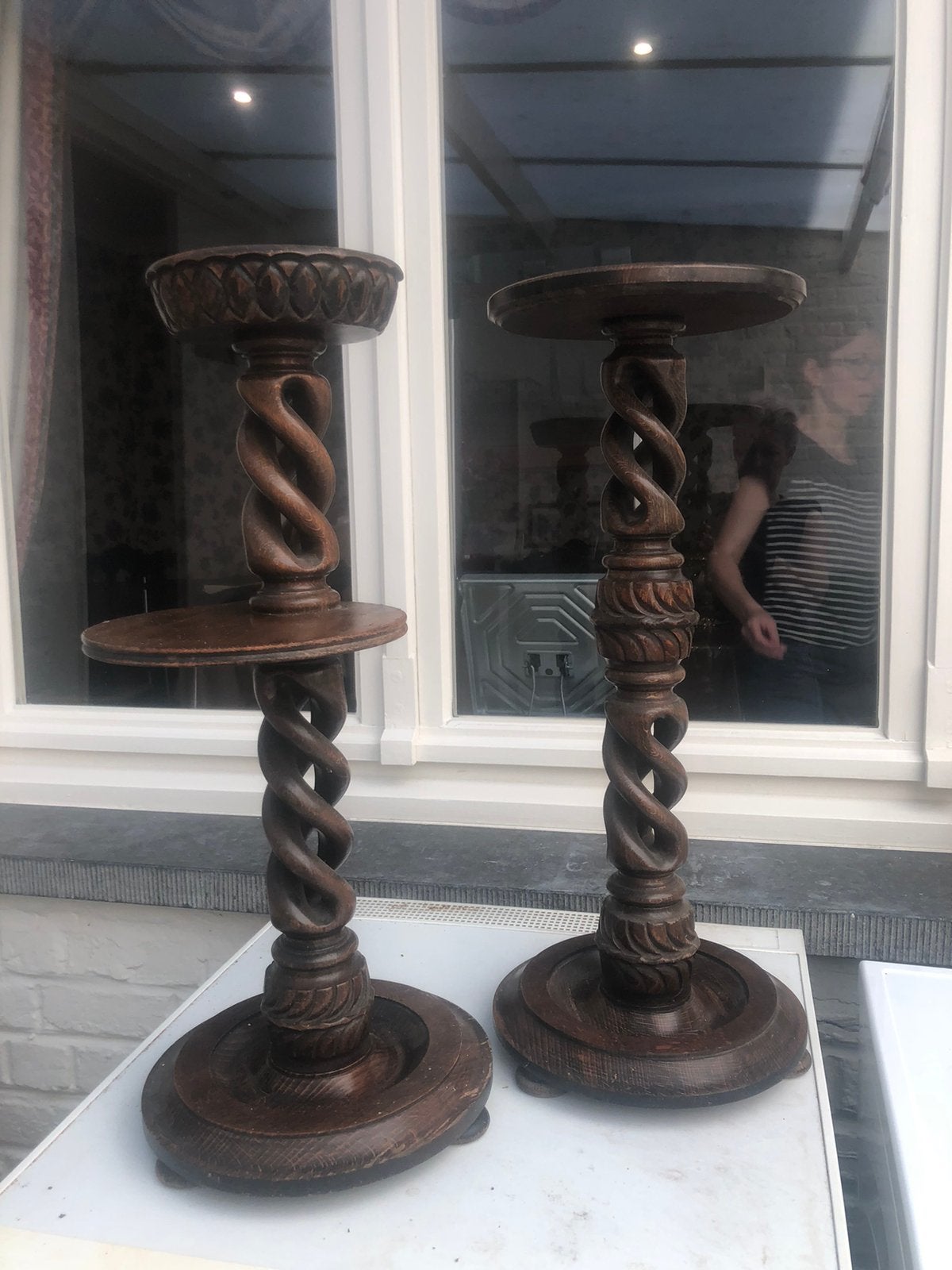 Chandeliers en bois, Enlèvement, Autres matériaux