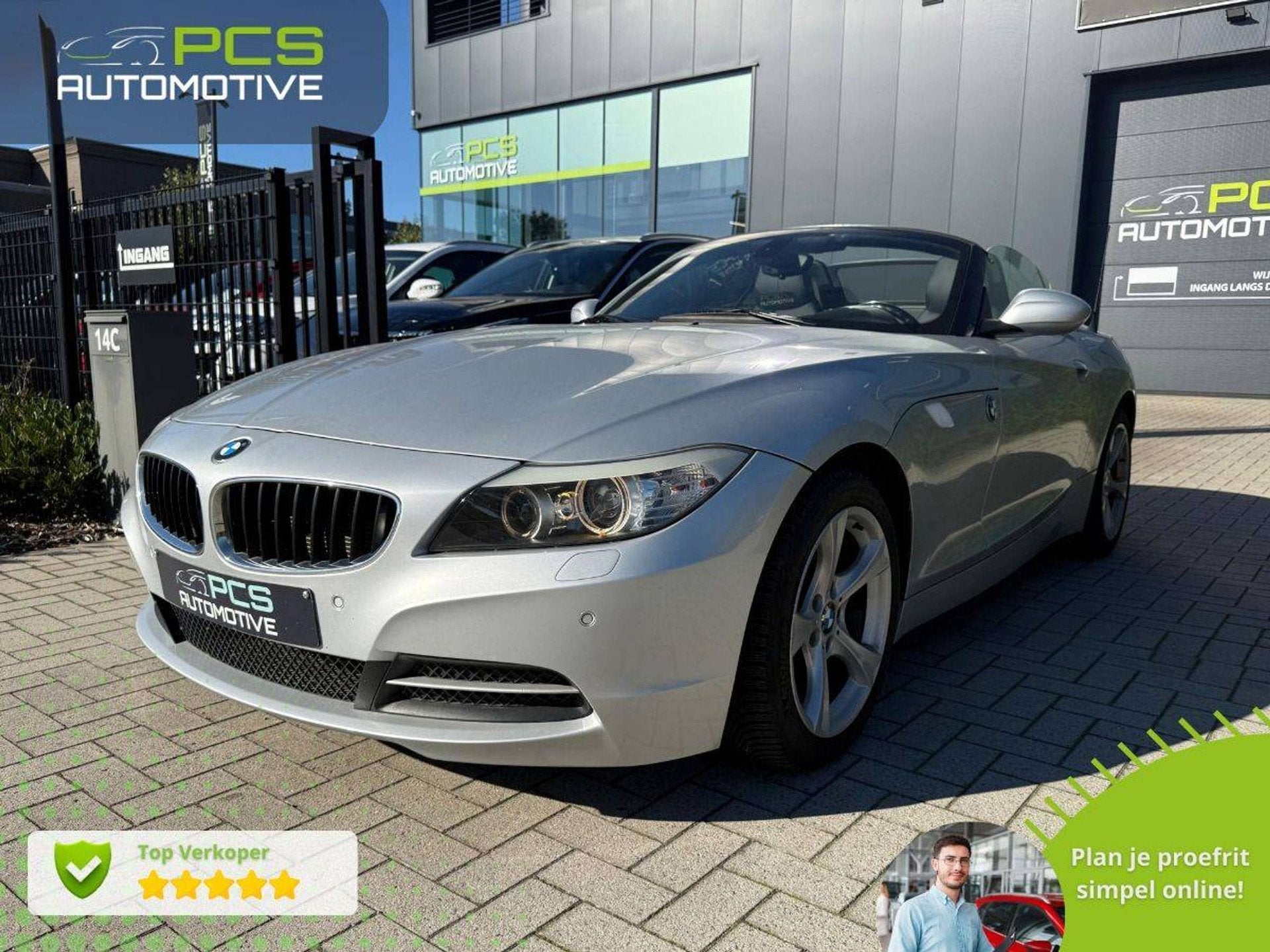 BMW Z4 2.0 Benzine / Hardtop / 120.000 km / 12mnd Waarborg, Auto's, Gebruikt, Zwart, 4 cilinders, Cabriolet