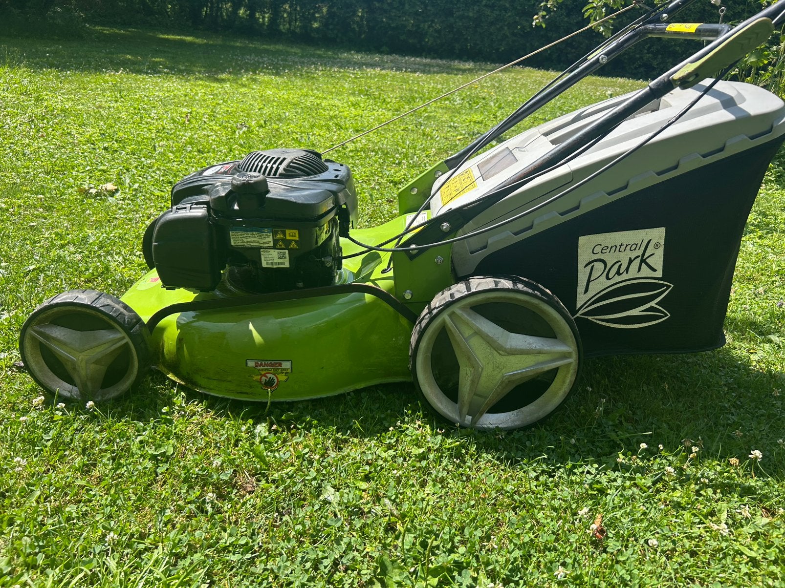 Te koop: Central Park 150 cc benzine grasmaaier – €70, Tuin en Terras, Ophalen