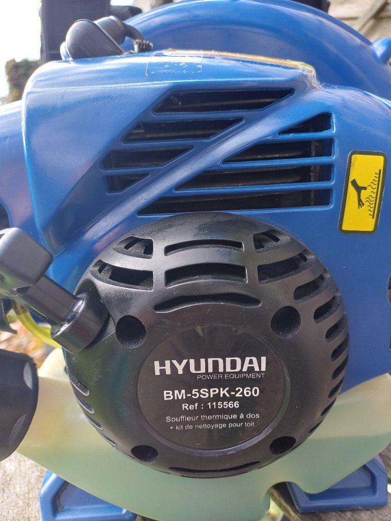 HYUNDAI benzine bladblazer, Enlèvement, Utilisé, Hyundai, Porté à dos