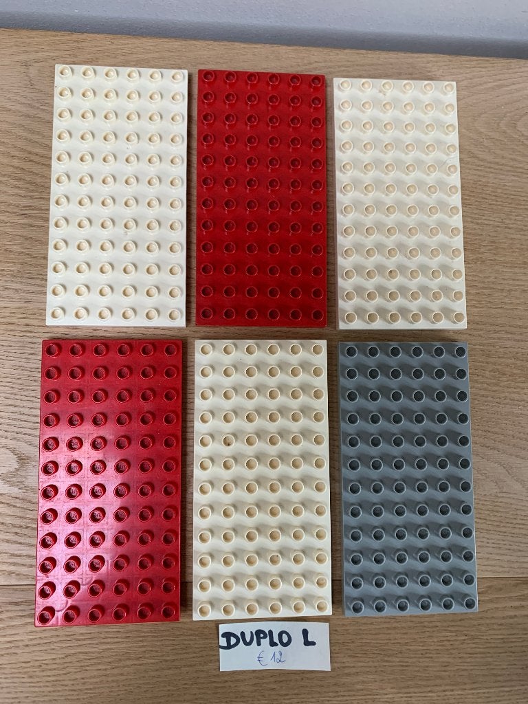 LEGO DUPLO: LOT L: LOT GRONDPLATEN DUPLO, Kinderen en Baby's, Ophalen of Verzenden, Zo goed als nieuw, Grondplaat, Duplo