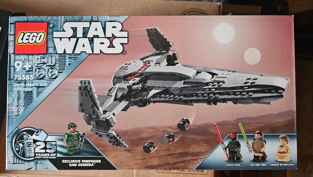 Lego Star Wars Darth Maul's Sith Infiltrator 75383 (nieuw), Kinderen en Baby's, Speelgoed | Duplo en Lego, Ophalen, Star Wars