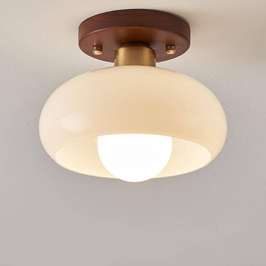 Vintage Glow plafondlampen -  Retro Plafondlamp  2, Ophalen, Vintage, Nieuw, Plafondlamp