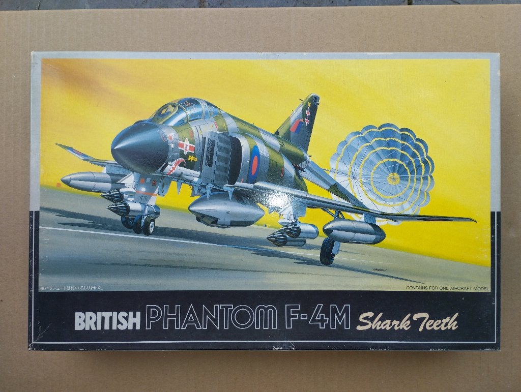 British Phantom F-4M Shark Teeth Fujimi 7A-H9, Hobby en Vrije tijd, Overige merken, 1:72 tot 1:144, Nieuw, Ophalen of Verzenden