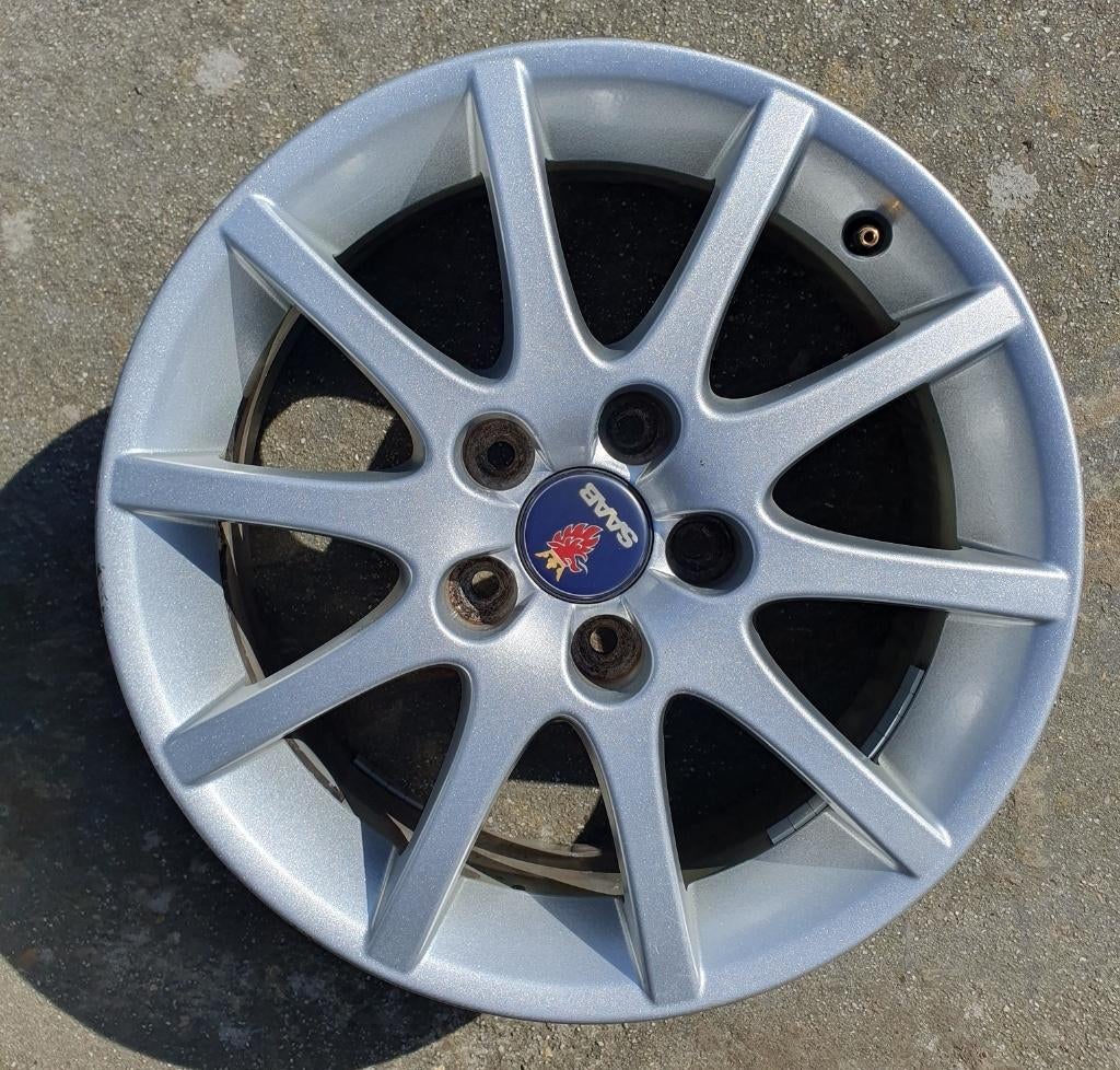16inch Saab 9-3 velgen / Opel / GM, Ophalen, Velg(en)