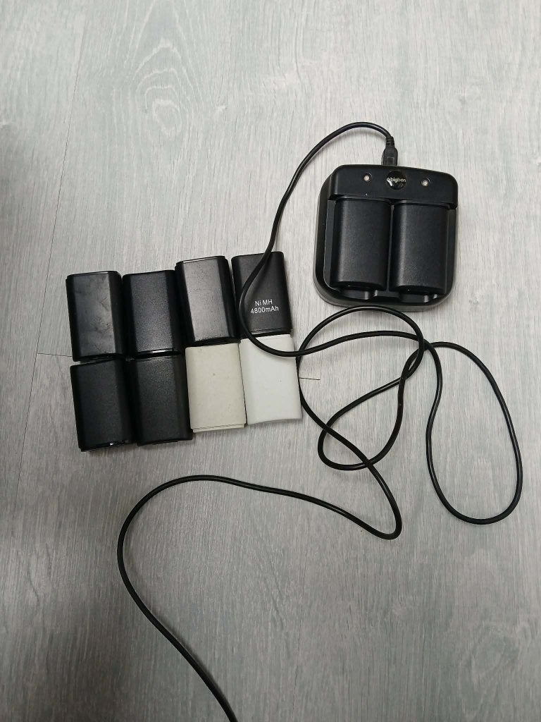 lot xbox360 batterij packs voor 10 batterijen, Ophalen of Verzenden, Gebruikt, Overige typen, Xbox 360
