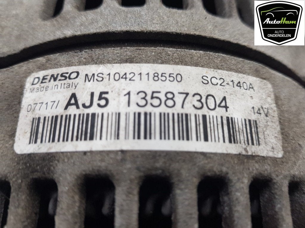 ALTERNATEUR Astra K (|13587304|95519912|95527140|13520813|), Utilisé, Opel