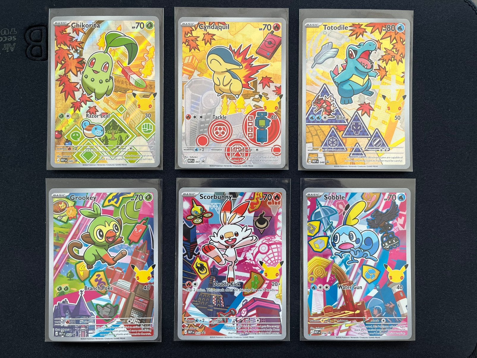 Pokémon First Partner Series 2 - Gen 2 & 8, Ophalen of Verzenden, Nieuw, Meerdere kaarten, Foil