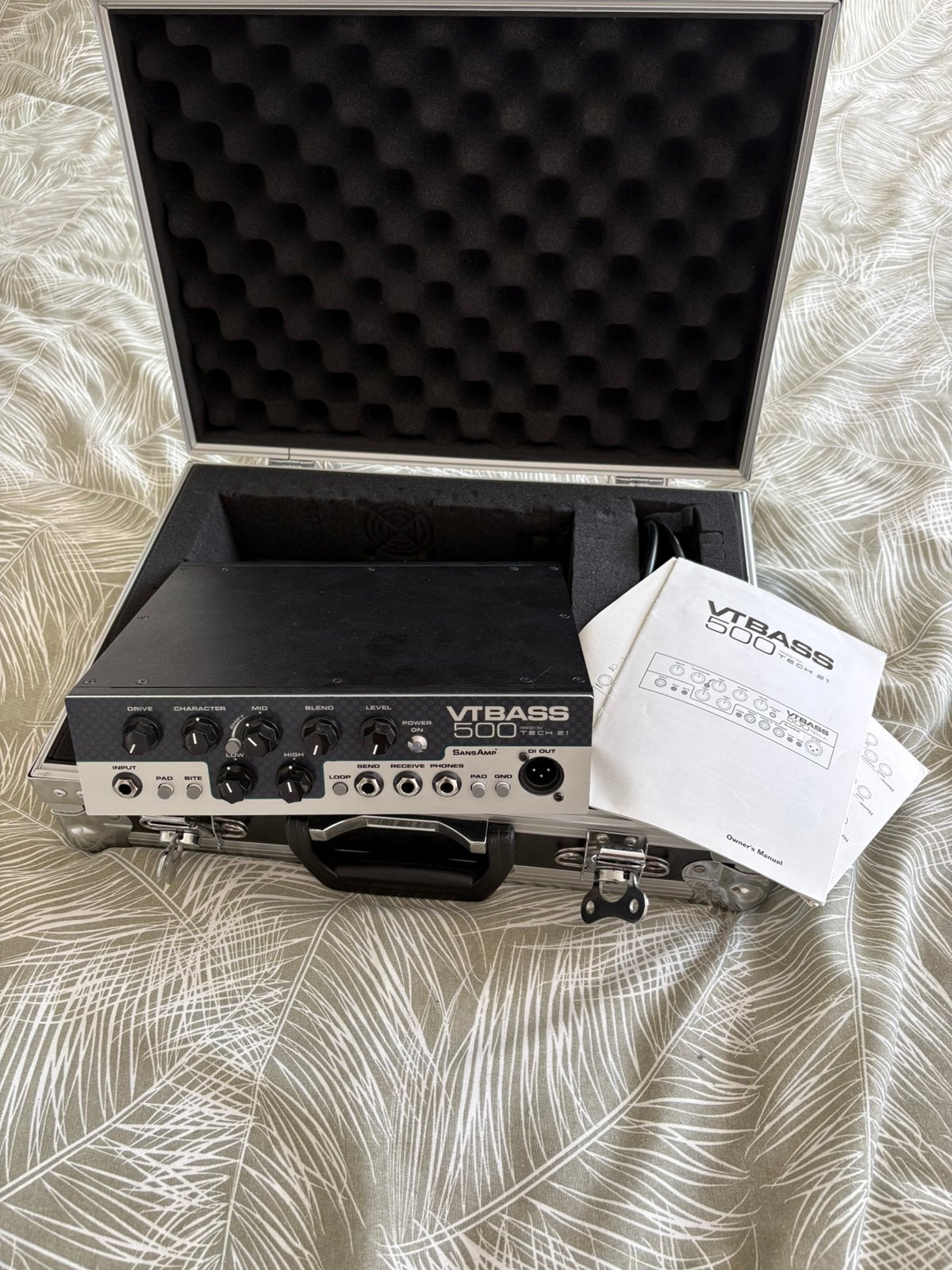 Tech21 VT bass 500 sansamp, Muziek en Instrumenten, Ophalen of Verzenden, Zo goed als nieuw