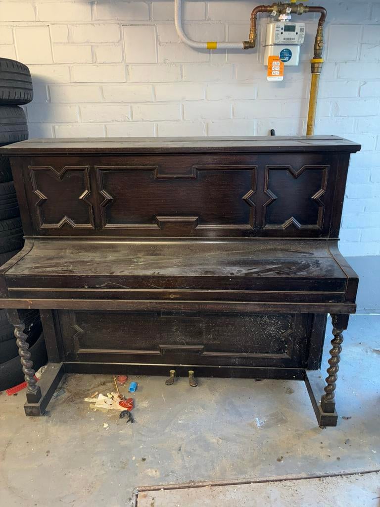 Piano john broadwood & sons, Muziek en Instrumenten, Ophalen, Gebruikt, Bruin, Piano