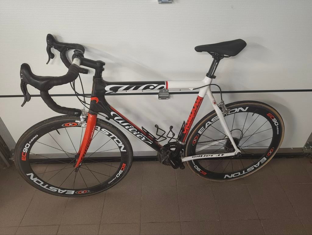 Wilier koersfiets, Carbon + Carbon wielen, Ophalen, Carbon