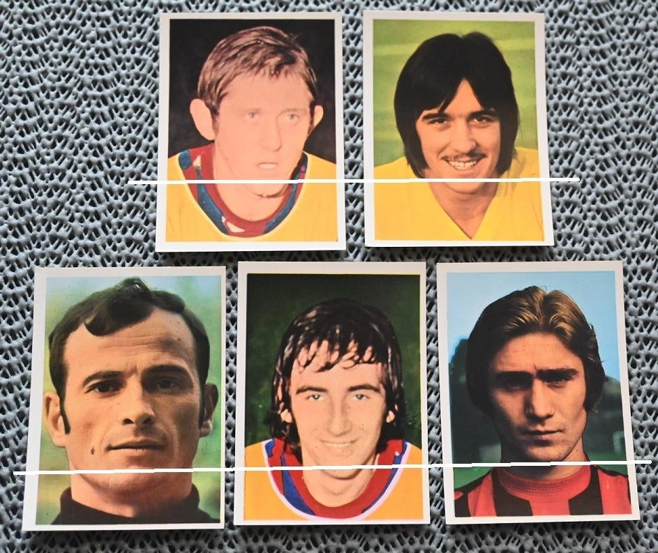 Vanderhout / 73 / 74 / Club Luik / 9 stuks, Verzamelen, Sportartikelen en Voetbal, Verzenden, Zo goed als nieuw, Spelerskaart