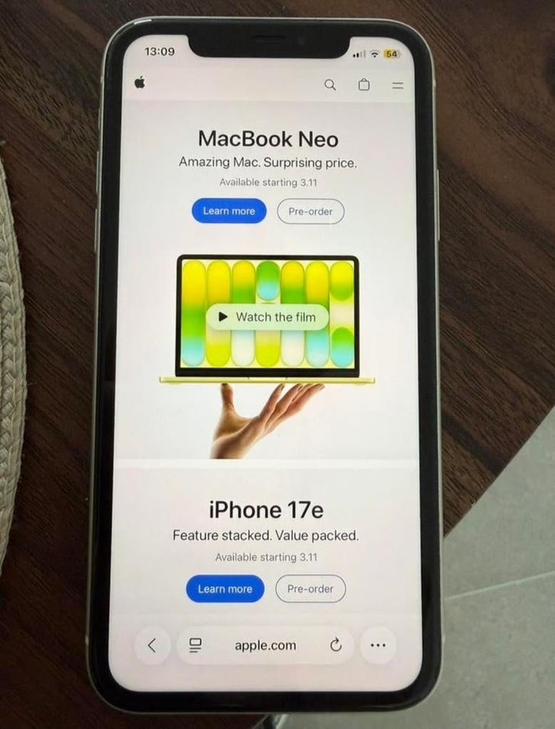 Iphone 11 - zilver, Enlèvement