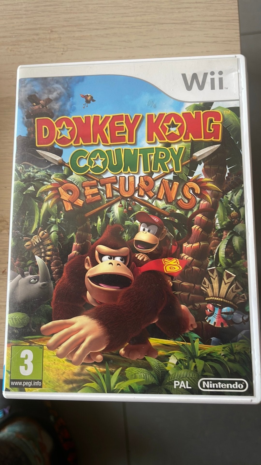 Donkey kong country returns wii, Games en Spelcomputers, Games | Nintendo Wii, Gebruikt, 2 spelers, Eén computer, Ophalen of Verzenden