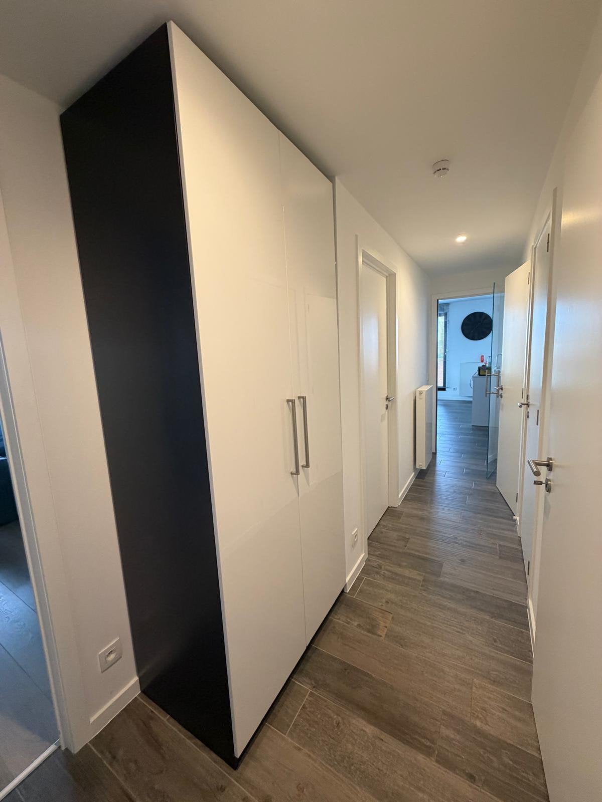 IKEA PAX kleerkast 150cm – hoogglans wit, Huis en Inrichting, Ophalen, 100 tot 150 cm, 200 cm of meer, Zo goed als nieuw
