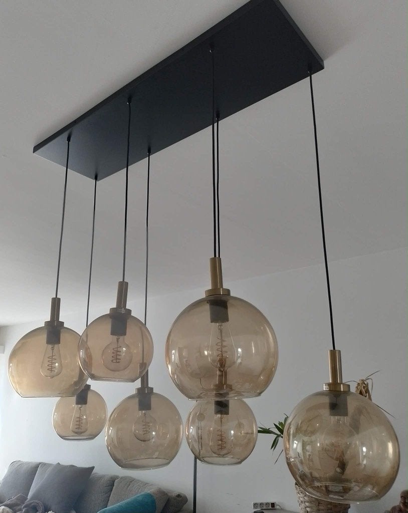Luster, Ophalen, Zo goed als nieuw, Glas