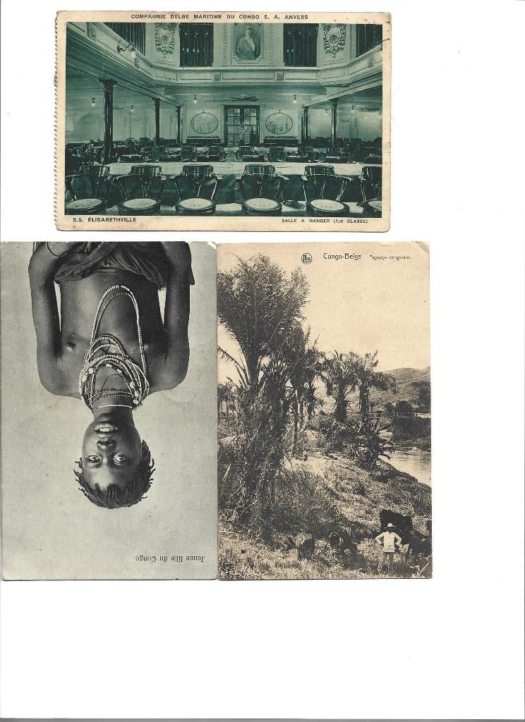 postkaarten Belgisch Congo, Ophalen of Verzenden, Gelopen