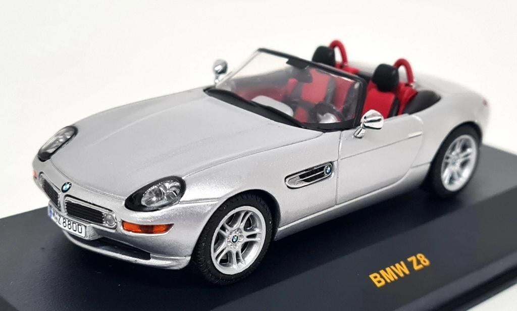 1:43 Ixo BMW Z8 silver 2001 roadster cabrio MOC076, Enlèvement ou Envoi, Neuf, Voiture