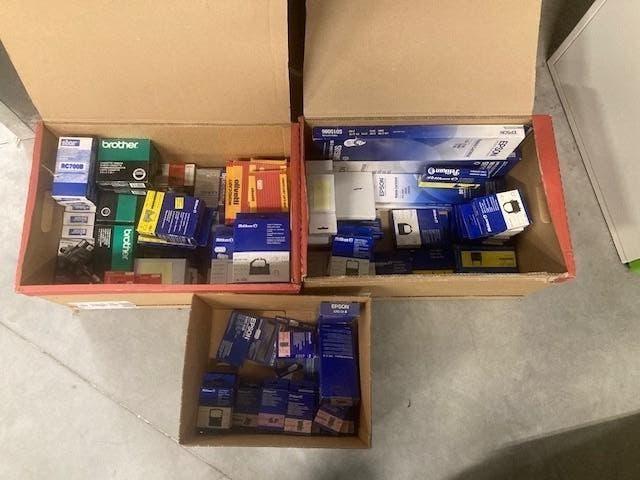 3 Dozen linten voor typmachine, Ophalen, Nieuw