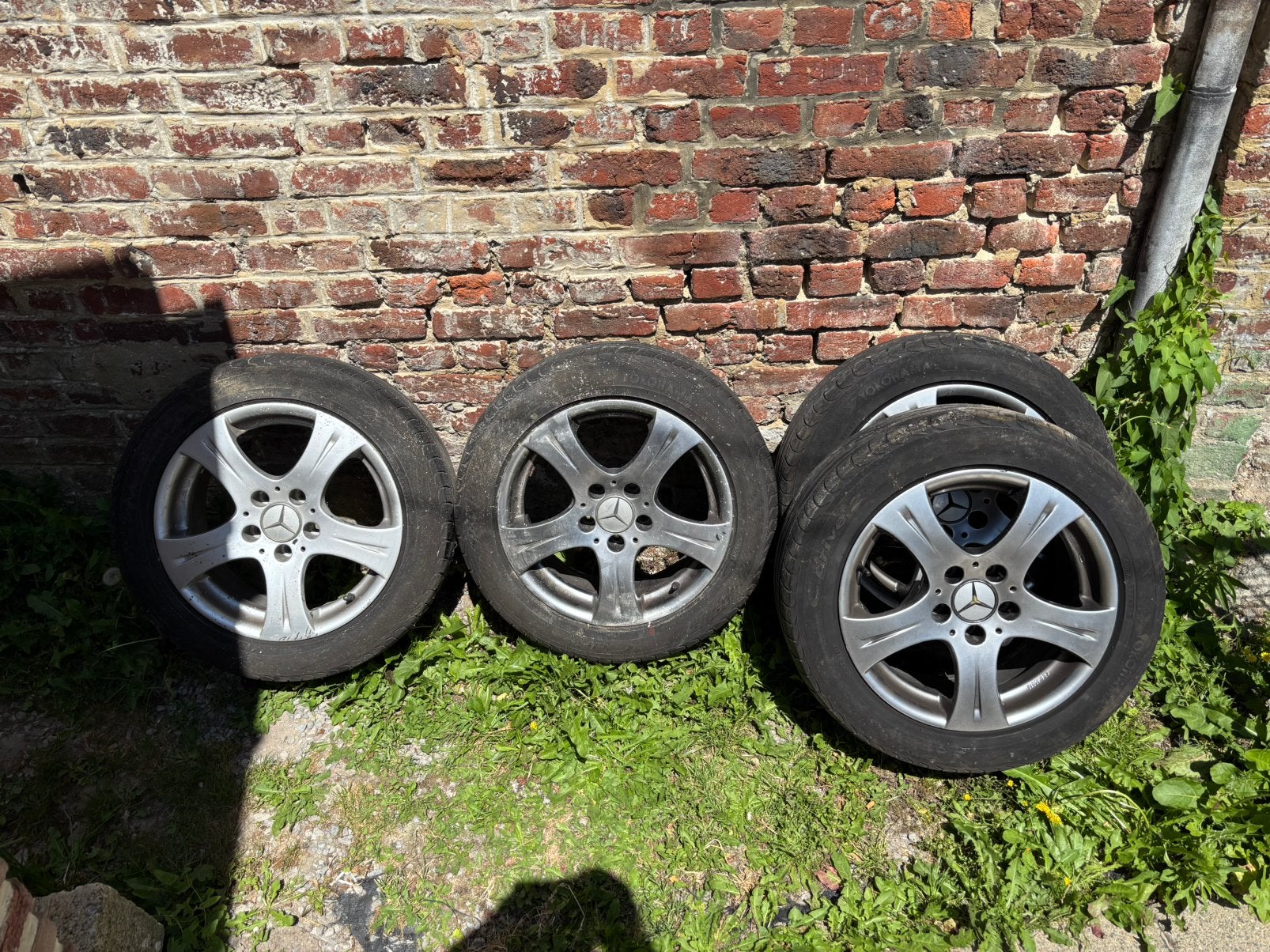 Jantes mercedes, Autos : Pièces & Accessoires, Enlèvement, 16 pouces, Pneu(s)