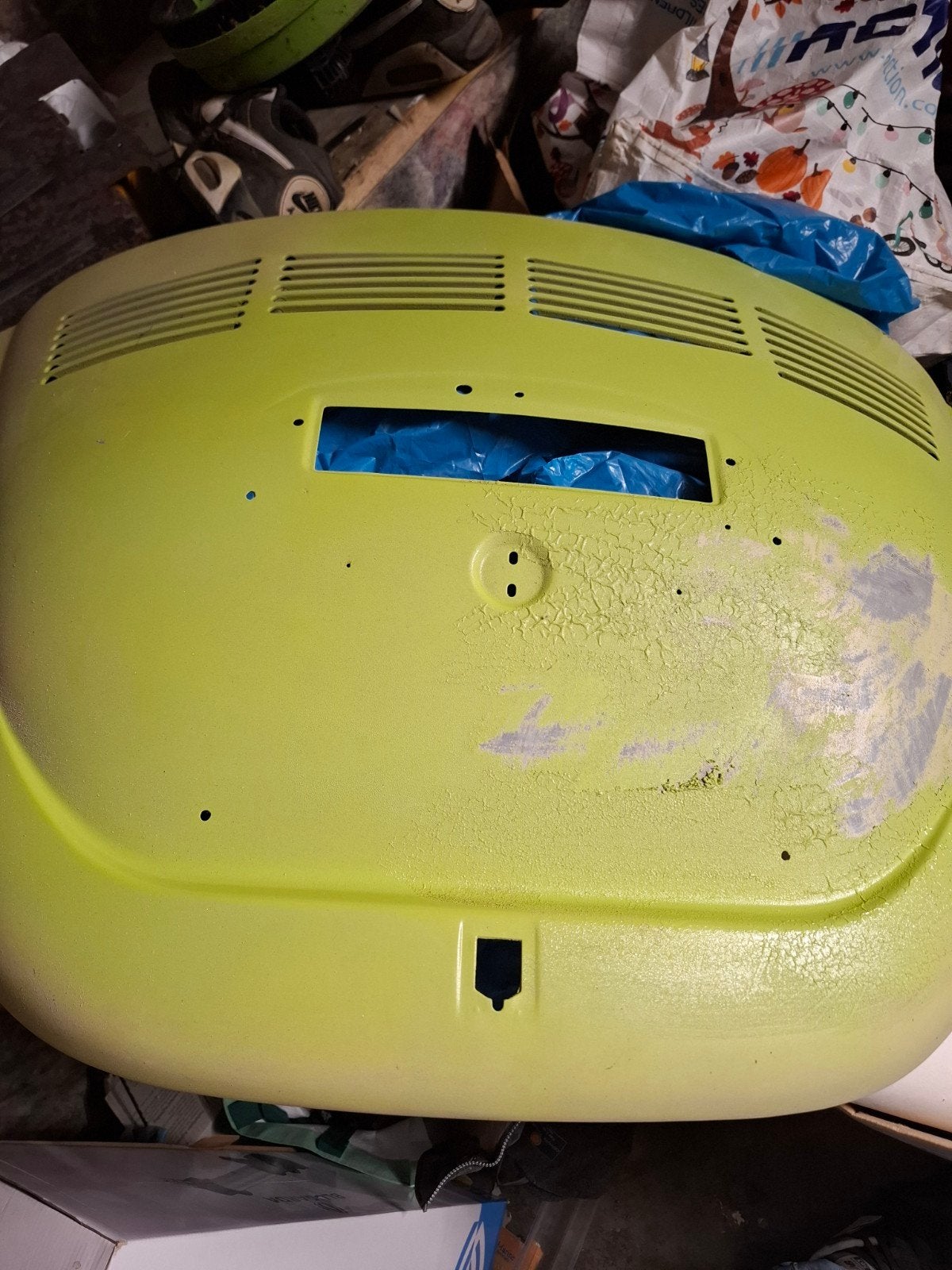 capot vw cox, Enlèvement