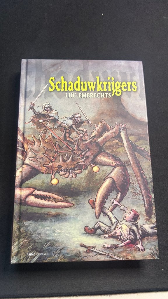 Schaduwkrijgers | Luc Embrechts | Hardcover | Nederlands, Boeken, Ophalen of Verzenden, Zo goed als nieuw, Fictie, Luc Embrechts