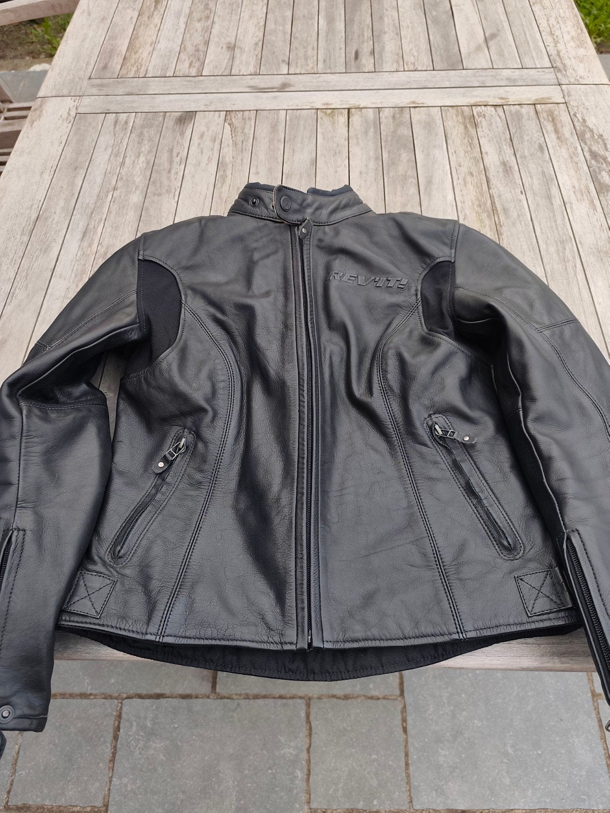 REV'IT lederen dames motor jas, Ophalen, REV’IT! (Revit), Jas | leer, Nieuw zonder kaartje