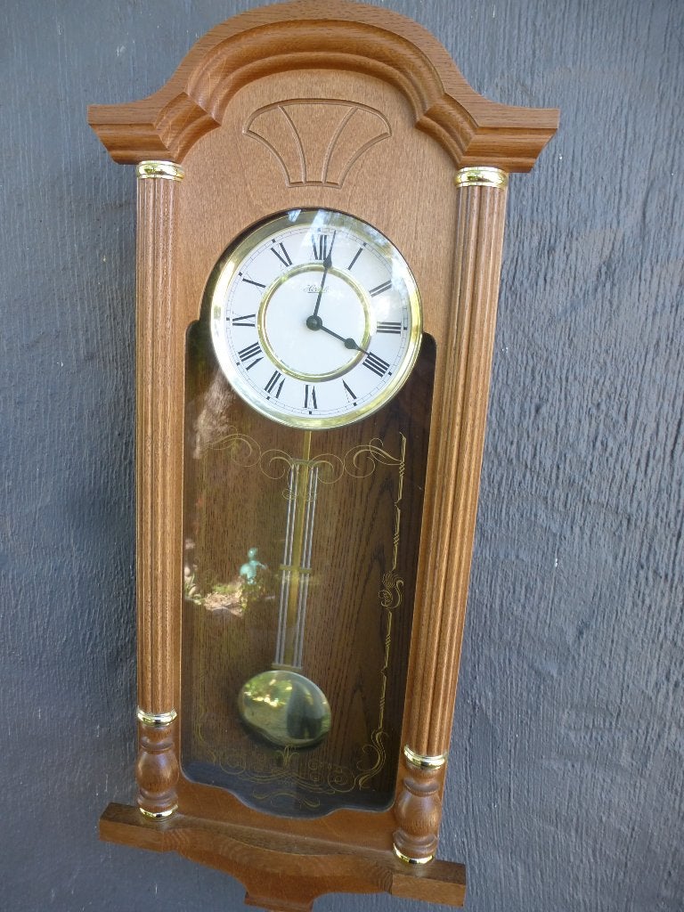 Horloge murale HERMLE, Vintage, Enlèvement, Avec carillon, Autres couleurs