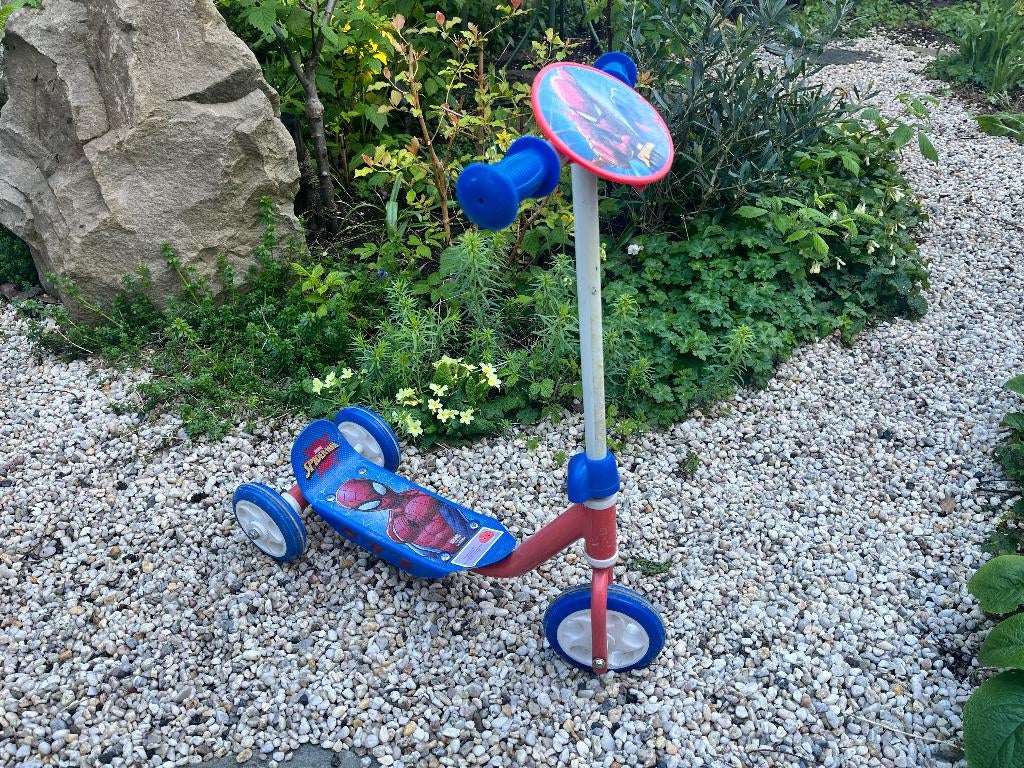 Step spiderman, Fietsen en Brommers, Ophalen, Gebruikt, Gewone step