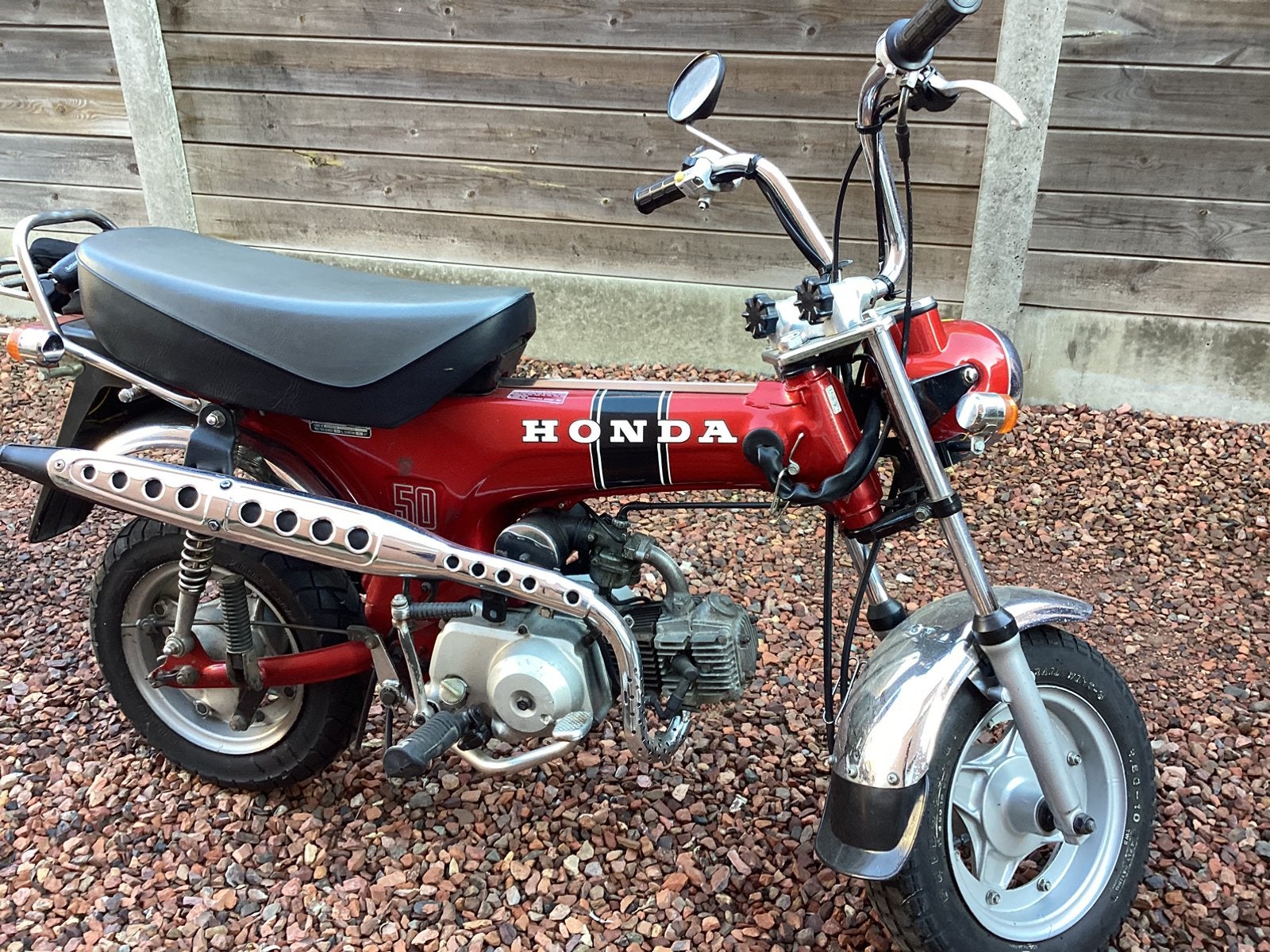 Honda dax, Fietsen en Brommers, Ophalen, Gebruikt, 49 cc, Klasse B (45 km/u)
