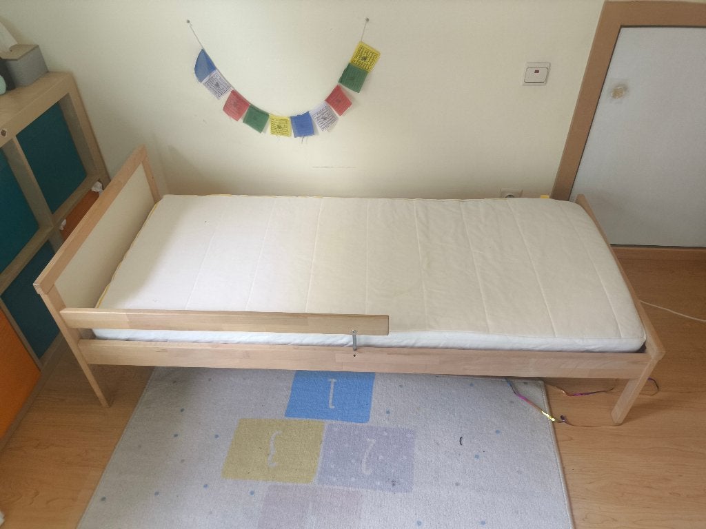 Kinderbed, 70 tot 85 cm, 140 tot 160 cm, Zo goed als nieuw, Ophalen