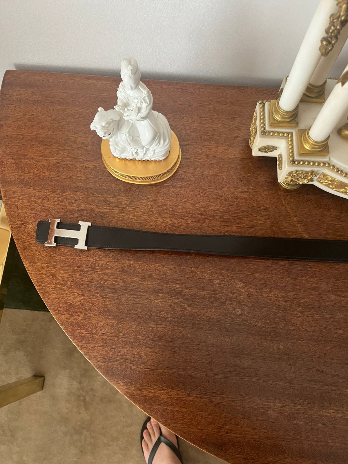 Ceinture Hermès Homme En Cuir Réversible (Noir / Cognac), Vêtements | Hommes, Ceintures, Cuir véritable, 95 à 105 cm, Enlèvement