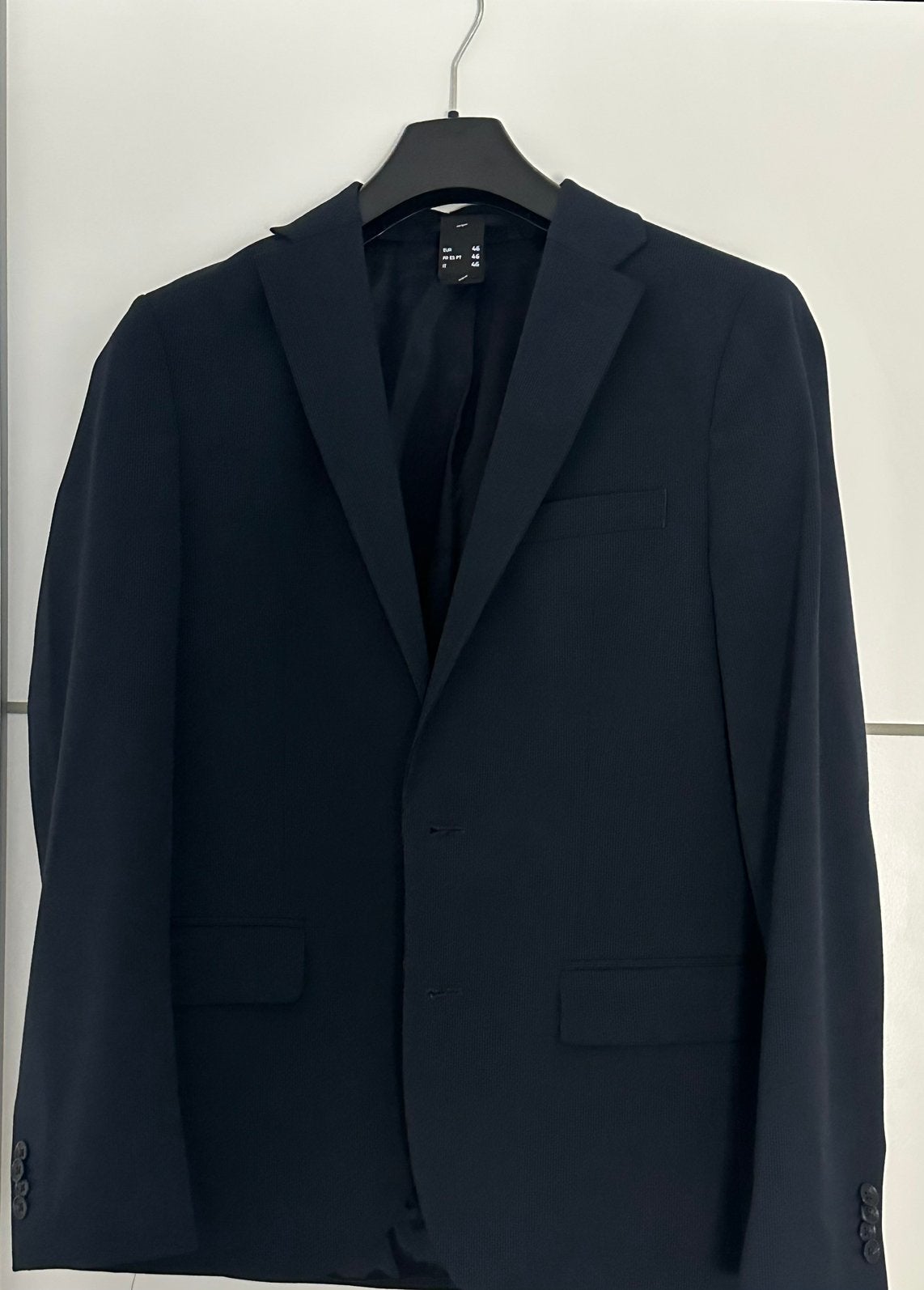 Costume bleu marine, Enlèvement ou Envoi, Comme neuf, Bleu