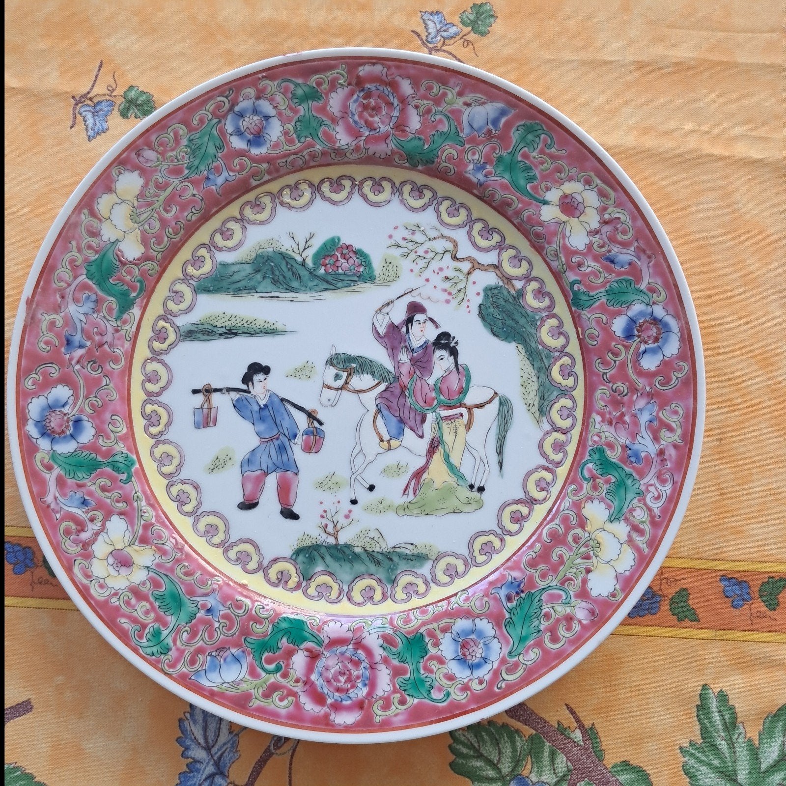 CHINEES BORD 26 cm, Ophalen