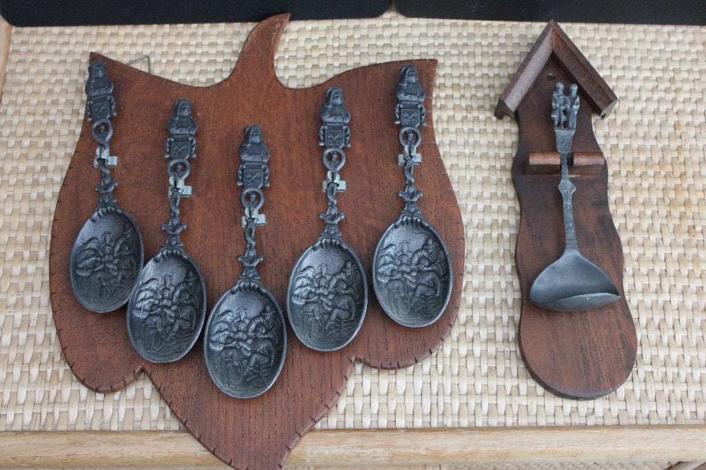 Tinnen lepels, Antiek en Kunst, Ophalen of Verzenden