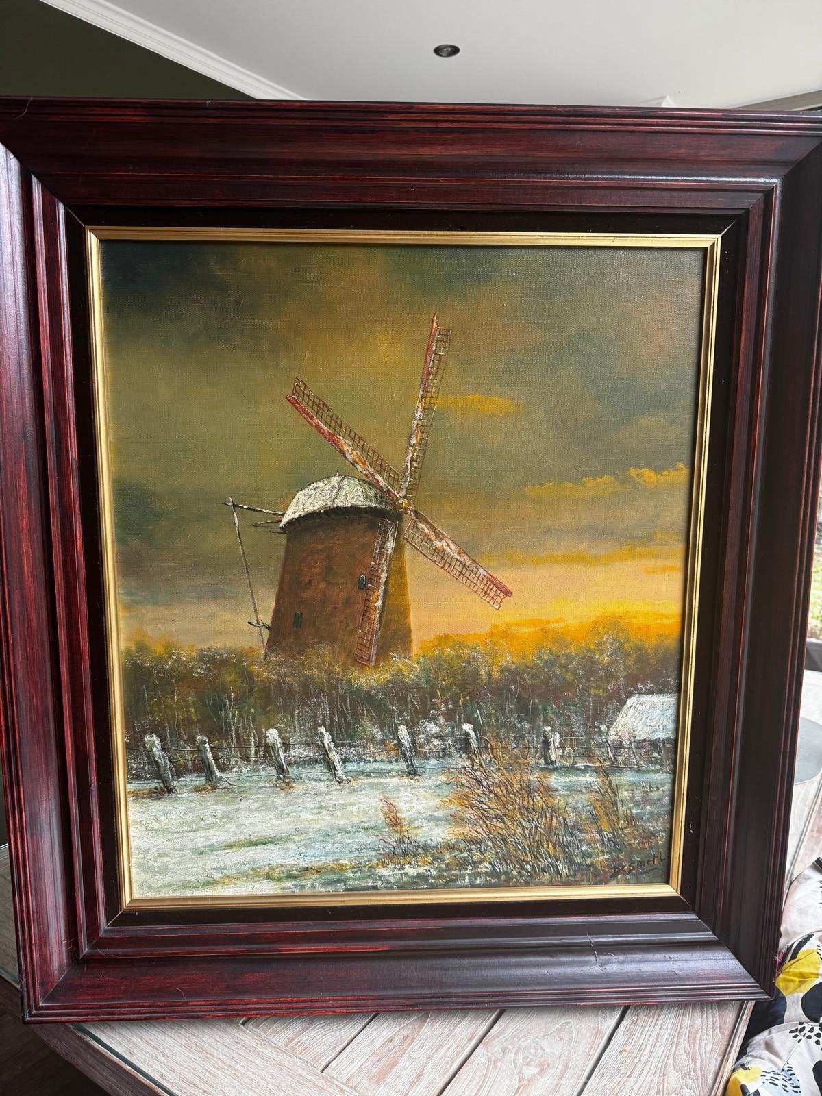 Winterlandschap, Antiek en Kunst, Ophalen