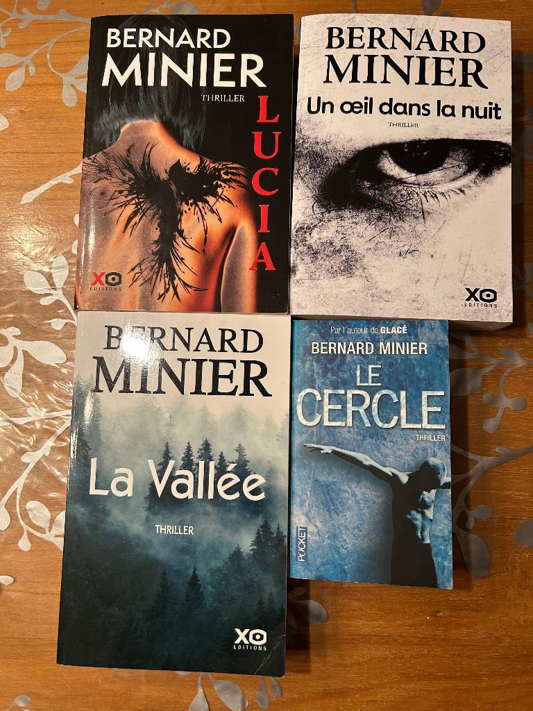 Lot de livres de Bernard Minier, Boeken, Ophalen of Verzenden, Zo goed als nieuw, Bernard Minier, België
