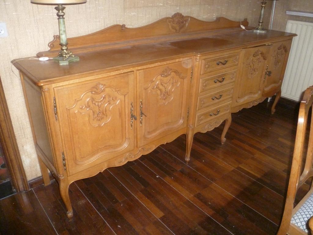 MASSIEVE LOUIS XV EETKAMER, Ophalen