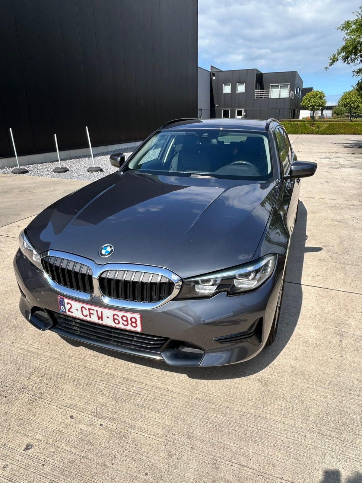 BMW 318i, Auto's, Zwart, Diesel, Particulier, Te koop