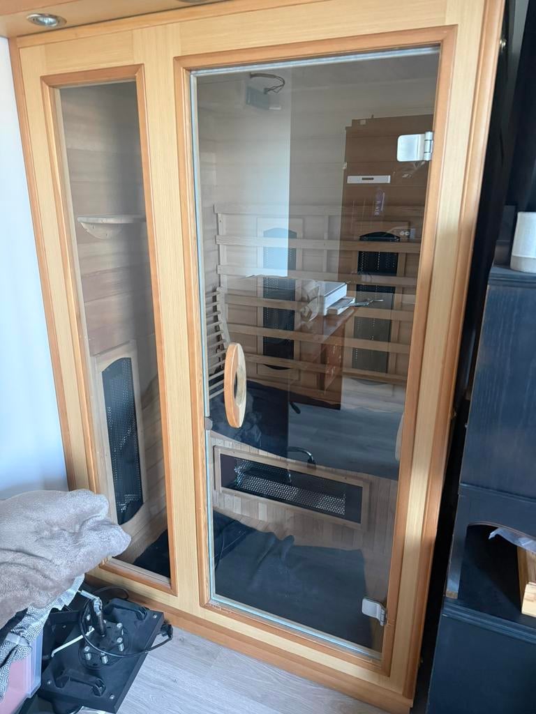 Infrarood sauna, Ophalen, Zo goed als nieuw, Infrarood