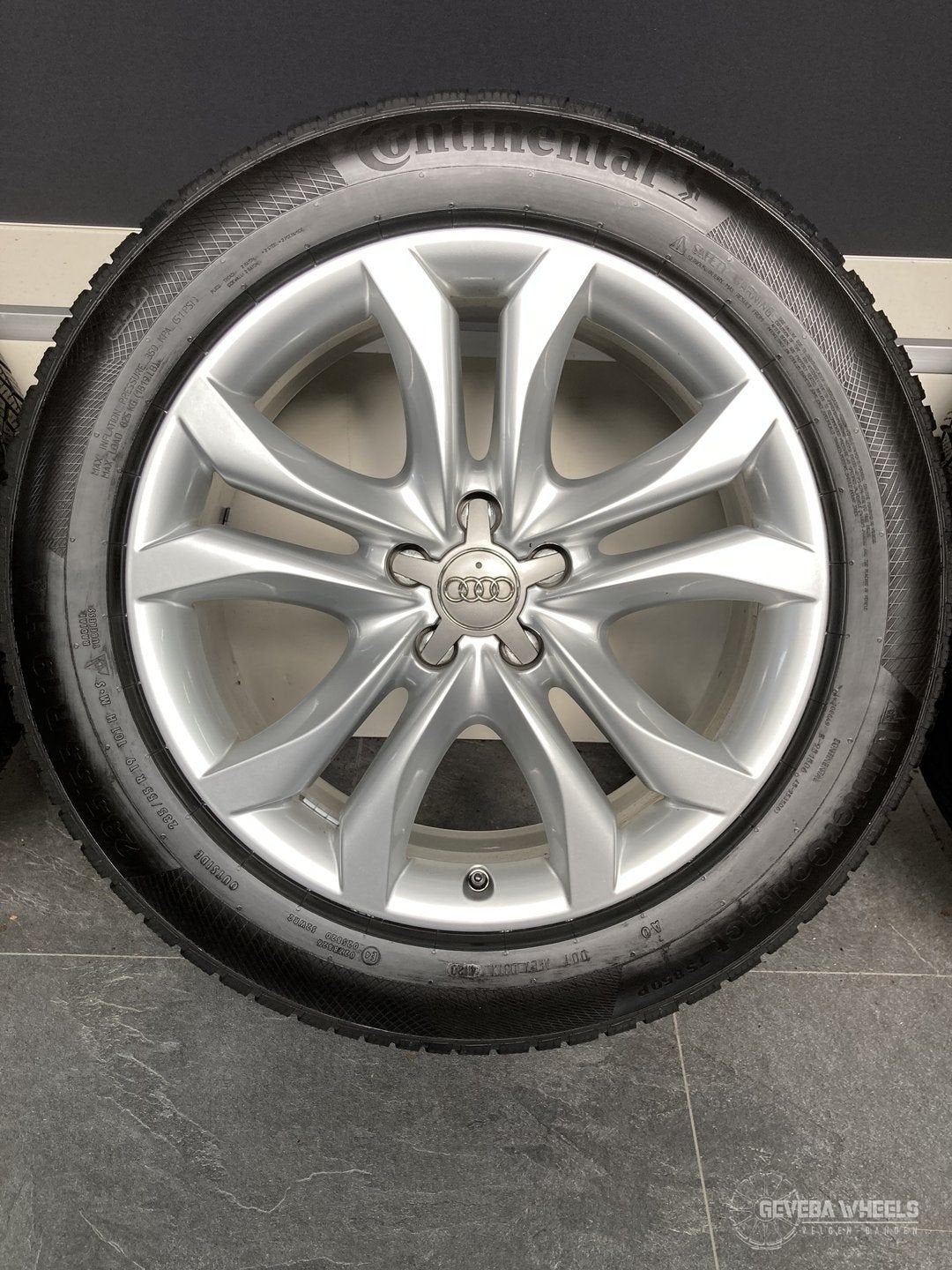 19” originele Audi Q5 / SQ5 velgen + winterbanden 5x112  8RA, Auto-onderdelen, 19 inch, Gebruikt, -, -