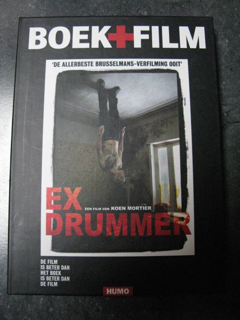 boek en film Ex-Drummer - Herman Brusselmans, Boeken, België, Herman Brusselmans, Ophalen of Verzenden, Zo goed als nieuw