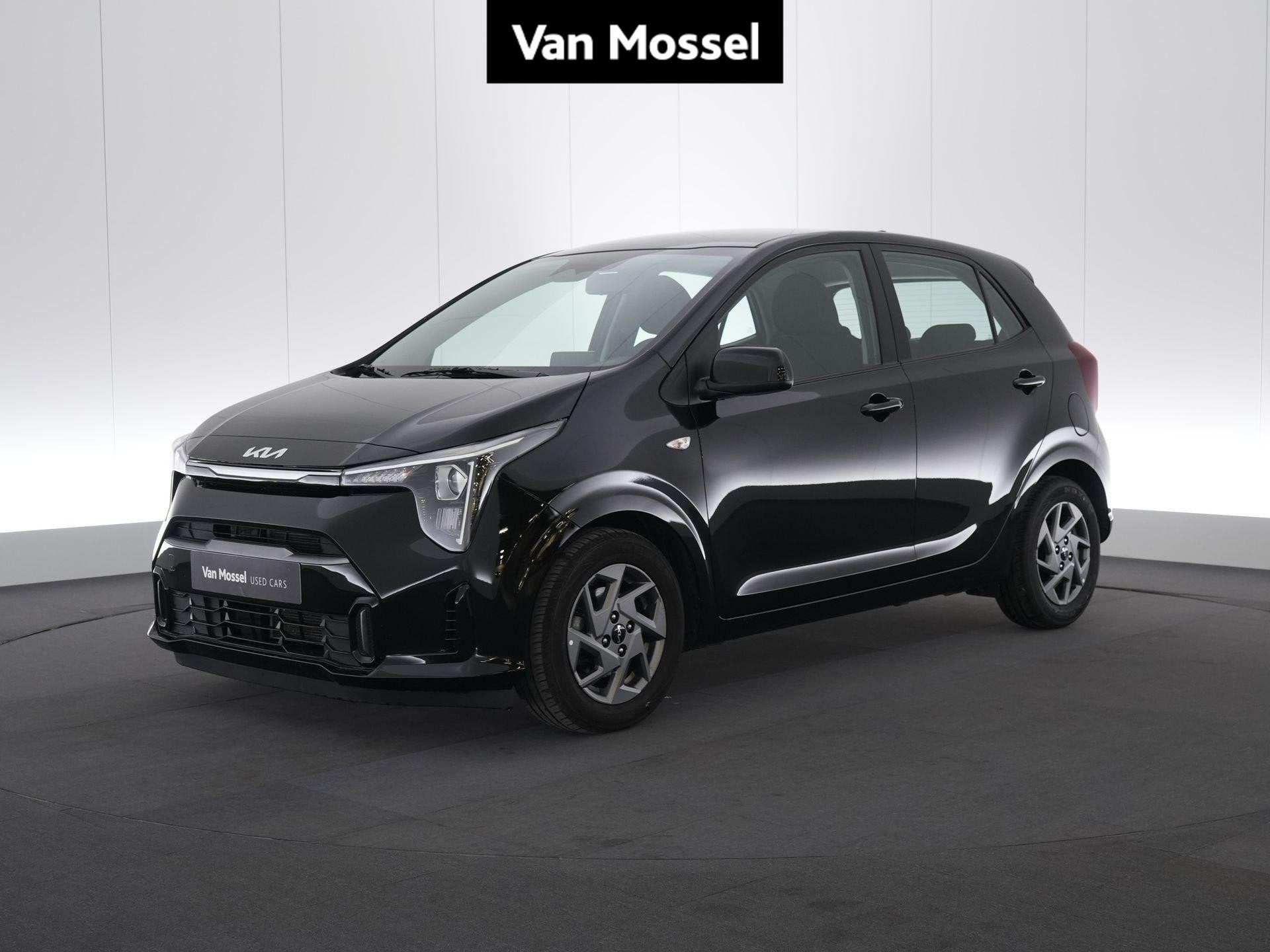 KIA Picanto 1.0 GDI ISG 63 AMT Pulse, Auto's, Stof, Gebruikt, Zwart, 46 kW