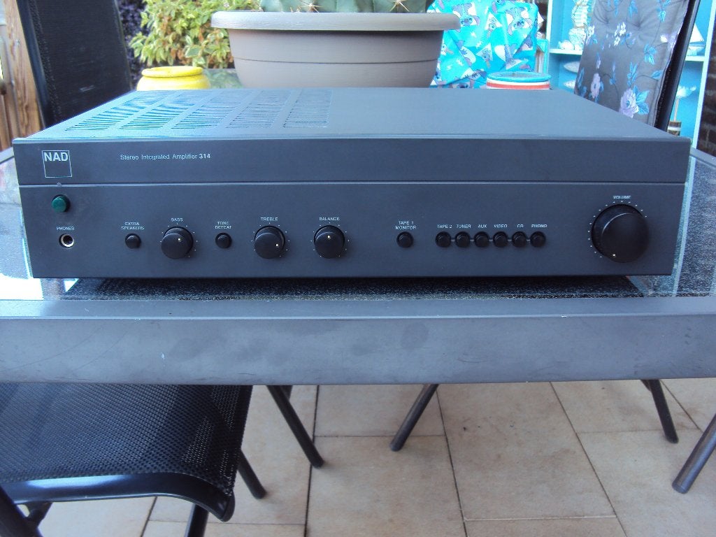 Nad 314 + Tannoy speakers., Autres marques, Tuner ou Radio, Enlèvement, Utilisé