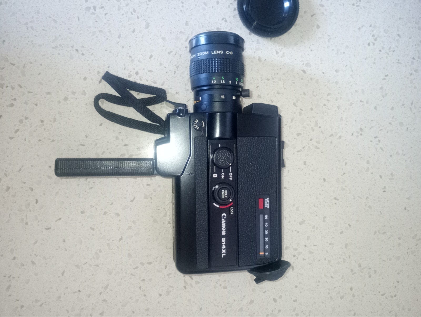 filmcamera, Ophalen