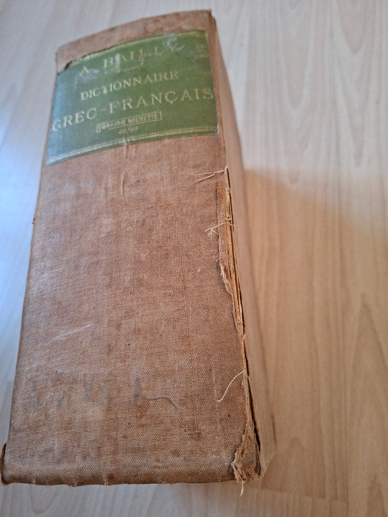 Dictionary grec-français - Anatole Bailly (1919) - 2227 p., Enlèvement ou Envoi