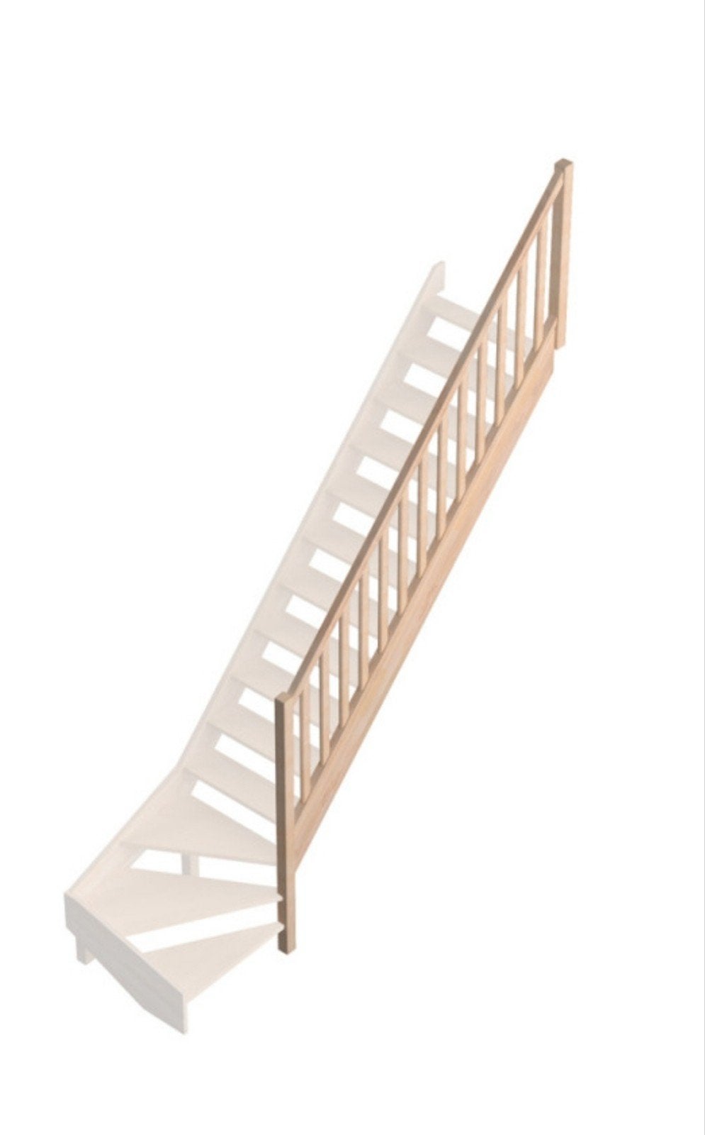 Rampe à balustres moulurés SOGEM, Enlèvement, Neuf, Escalier, 2 à 4 mètres